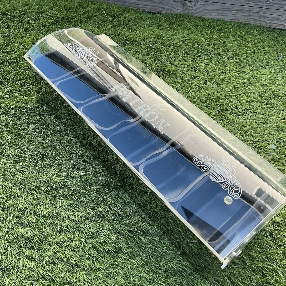 Patron Tequila 18” Stainless Steel Bar Garnish Tray 6 Compartment Caddy
